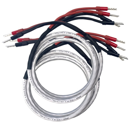Reproduktorová sada kabelů, Bi-Wire zapojení 2,0 m - Acoustique Quality 646-2BW MKII