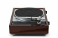 Thorens TD 1600 piano walnut