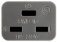 Síťový kabel Supra LoRad 2.5 CS-EU Silver Anniversary - 16A, délka 2m
