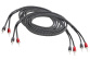 Audioquest Rocket 44 FR - reproduktorové kabely full-range, banánky stříbrné