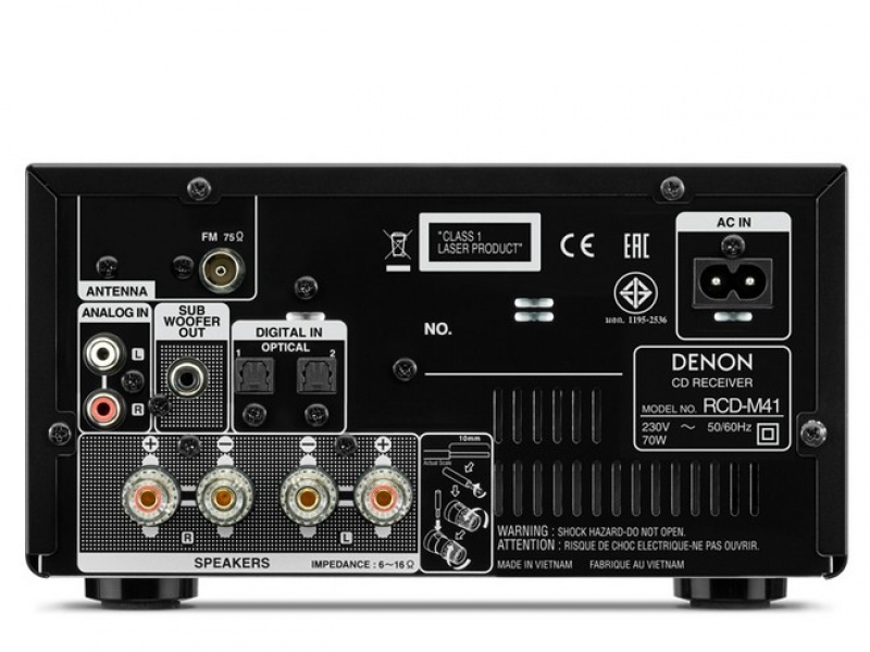 Denon RCDM41, CD receiver černý HifiStereo.cz