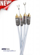 Gramofonový kabel Supra Phono 2RCA-SC Audio Anniversary - 1.5m