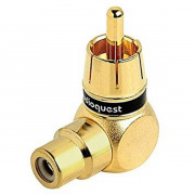 Audioquest adaptér M21F-90, samica RCA - 90 vpravo