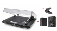 DUAL DT 400 USB + Ortofon OM 5E + DUAL LS 100 Active Monitor