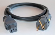Síťový kabel Supra LoRad 2.5 CS-EU Silver Anniversary - 10-16A, délka 2m