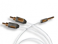 Signálový kabel Supra MP-CABLE MINI PLUG-2RCA - 1metr