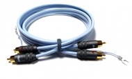 RCA kabel pro gramofonové přístroje Supra Phono 2RCA-SC Audio Anniversary - 1.5m