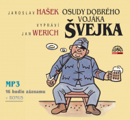 Jan Werich, Jaroslav Hašek - Osudy dobrého vojáka Švejka 2CD-MP3