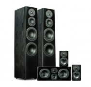 SVS Prime Tower Surround Black Ash
