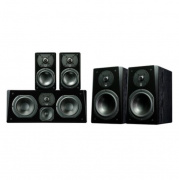 SVS Prime Bookshelf Surround Black Ash