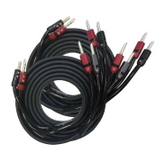 Audioquest Rocket 11 SBW 1,0 m - reproduktorové kabely Single-BiWire, banánky stříbrné