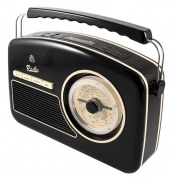 GPO Rydell Nostalgic DAB Radio Black And Cream