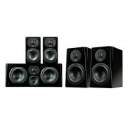 SVS Prime Bookshelf Surround Piano Gloss Black