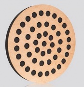Wood Equalizer Circle - White Oak