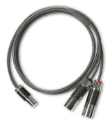 Pro-Ject Connect it Phono RS 5P - XLR - stříbrný gramofonový kabel, 123 cm, XLR na 5P