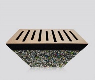 Wood Equalizer Bass Trap deluxe - Birch