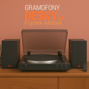 Gramofon Dual DT 210 USB + Reproduktory AQ M 25 multimedia