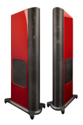 Sloupové reprosoustavy s aktivním subwooferem GoldenEar T66 - Piano Red