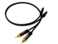 Nakamichi - HQ Premium 2RCA-2RCA OFC Audio Cable - 2 m