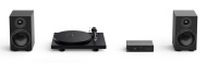 Pro-Ject Colourful Audio System 2 - All-in-one Hi-Fi systém s gramofonem - černá matná