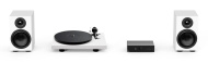 Pro-Ject Colourful Audio System 2 - All-in-one Hi-Fi systém s gramofonem - bílá matná