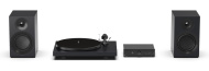 Pro-Ject Colourful Audio System E - All-in-one Hi-Fi systém s gramofonem - černá matná