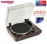Gramofon Thorens TD 204 Piano Ořech + Ortofon 2M Blue