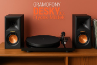 Gramosestava Pro-Ject E1 PHONO + Klipsch Reference Powered R-40PM