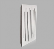 Wood Equalizer White Corner