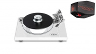 Pro-Ject Signature 10 White + Gold Note Machiavelli Red