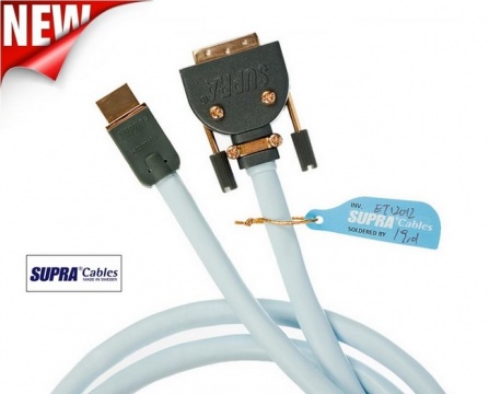 Digitální kabel SUPRA HDMI-DVI HD VIDEO 6.0m