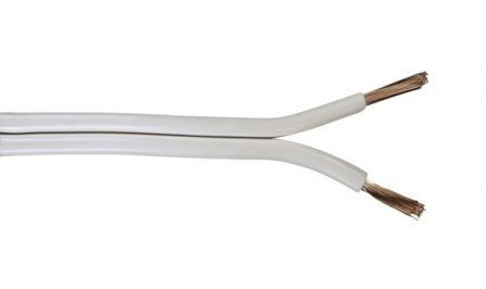 AQ 625 kabel OFC 2 x 2,5 mm2 Bílý