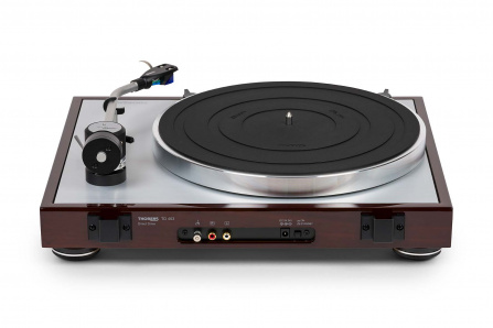 Gramofon Thorens TD 403 DD piano walnut + Ortofon 2M Blue