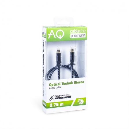 AQ Premium PA50007 - Optický Toslink kabel - 0,75 m