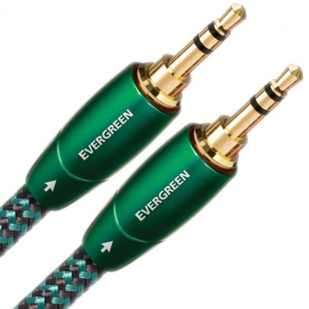 Audioquest Evergreen JJ 0,6 m - kabel audio 3.5 mm jack - 3.5 mm jack