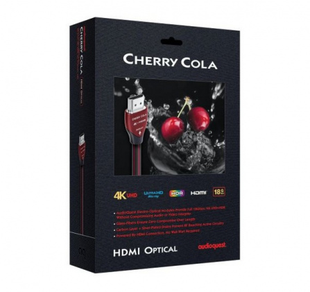 Audioquest Optický HMDI kabel Cherry Cola 15 m
