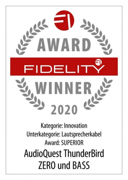 Audioquest ThunderBird BI-WIRE BAN-S 3 m