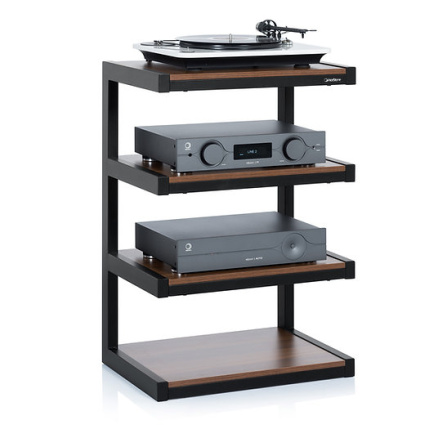Audio stolek NorStone Esse Hifi - black/walnut