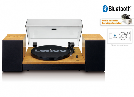 Gramofon s reproduktory Lenco LS 300 Wood