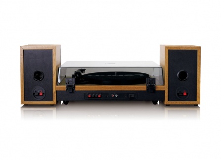 Gramofon s reproduktory Lenco LS 300 Wood