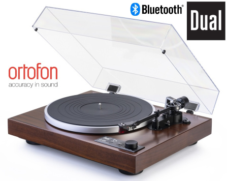 Gramofon DUAL CS 529 Automatic High Fidelity ořech + Ortofon 2M Red