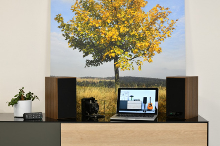 Aktivní reprosoustava AQ M 25 multimedia Walnut