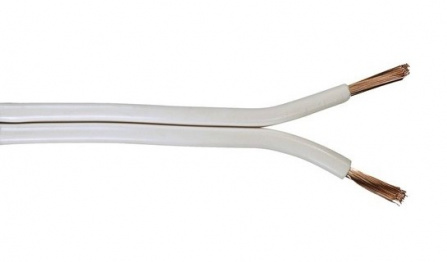 Reproduktorový kabel AQ 640 kabel OFC 2 x 4 mm2 White