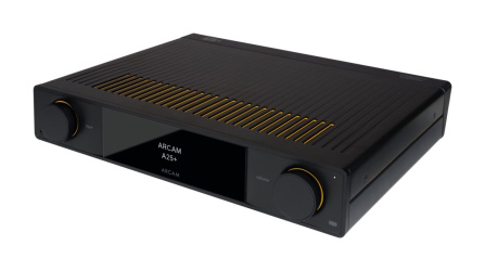 ARCAM A25+ - integrovaný zesilovač ve třídě G, 2 x 100 W, Bluetooth, DAC, HDMI, Phono