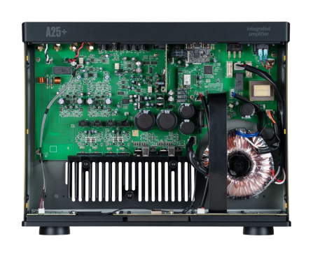 ARCAM A25+ - integrovaný zesilovač ve třídě G, 2 x 100 W, Bluetooth, DAC, HDMI, Phono