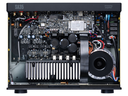 ARCAM SA35 - integrovaný zesilovač se streamerem, HDMI, PHONO, DIRAC, 2 x 120 W, třída G