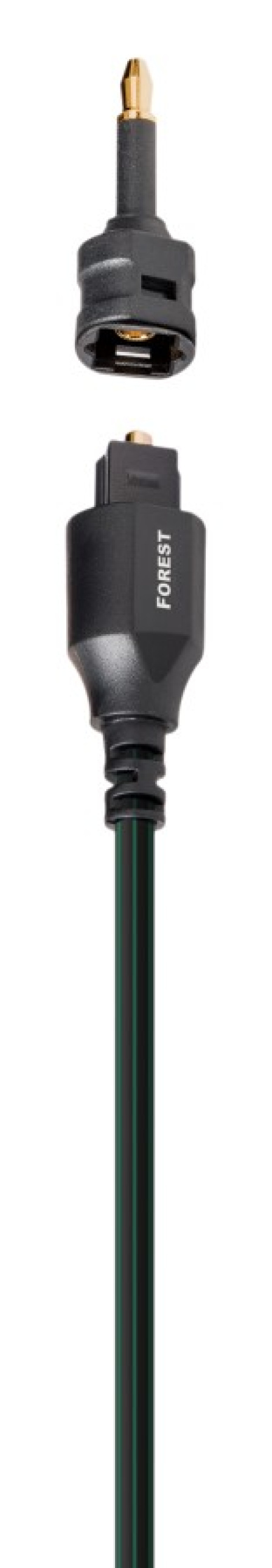 Audioquest Forest Optilink optický kabel Toslink (+ 3,5 mm mini adaptér) - 3,0 m