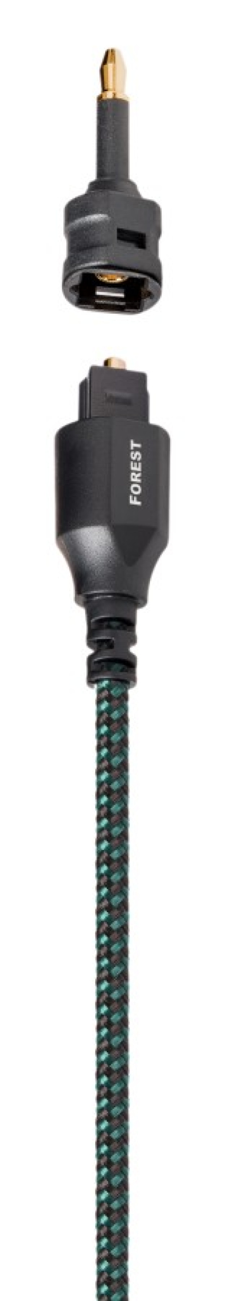 Audioquest Forest Optilink optický kabel Toslink (+ 3,5 mm mini adaptér) - 0,75 m