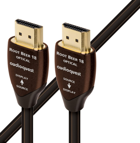 Audioquest Optický HMDI kabel Root Beer 18 - 15 m