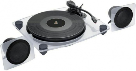 Bigben TD115CSPS - dvourychlostní gramofon s Bluetooth reproduktory